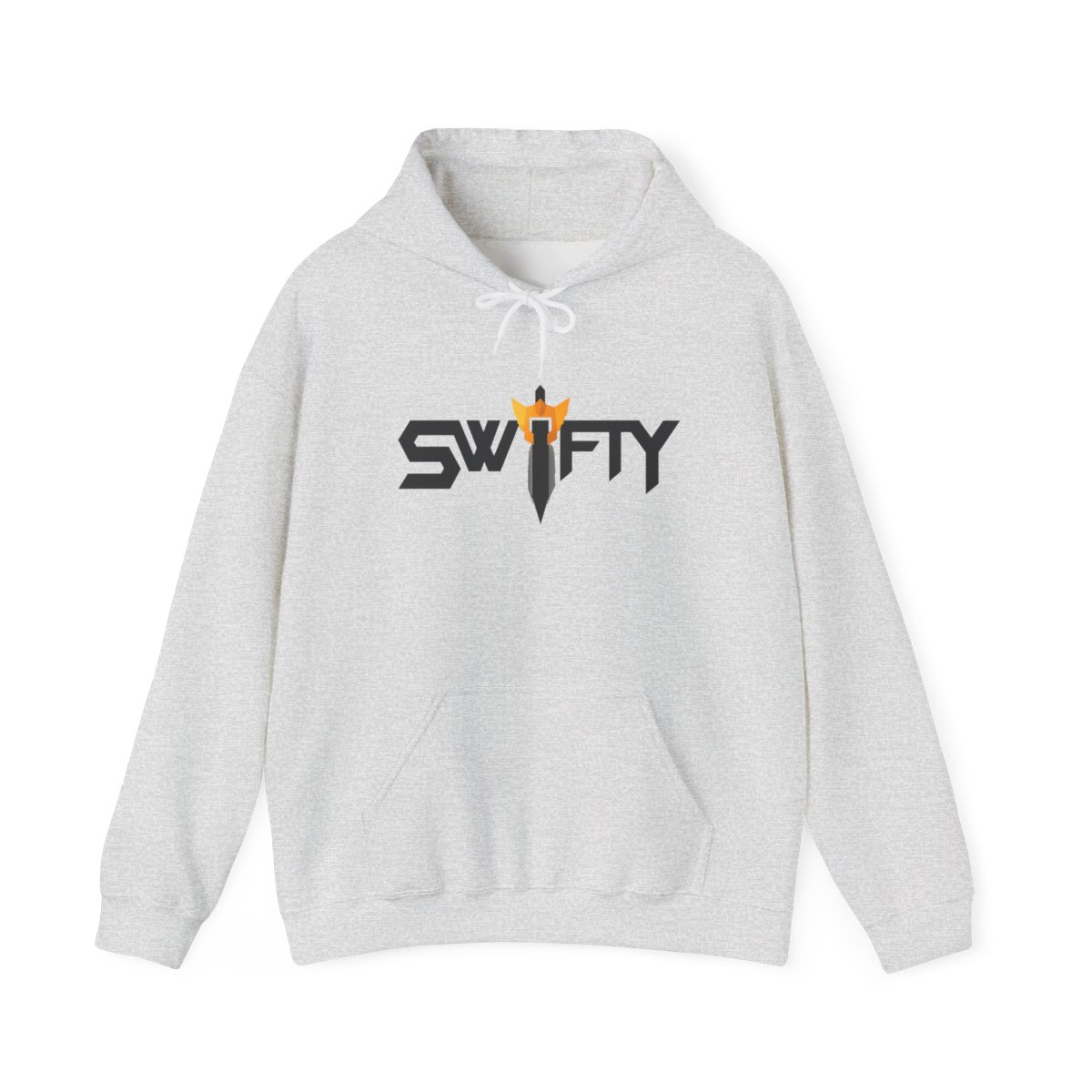 Swifty Sword Logo Hoodie | Gaming Emblem Sweatshirt | Swifty